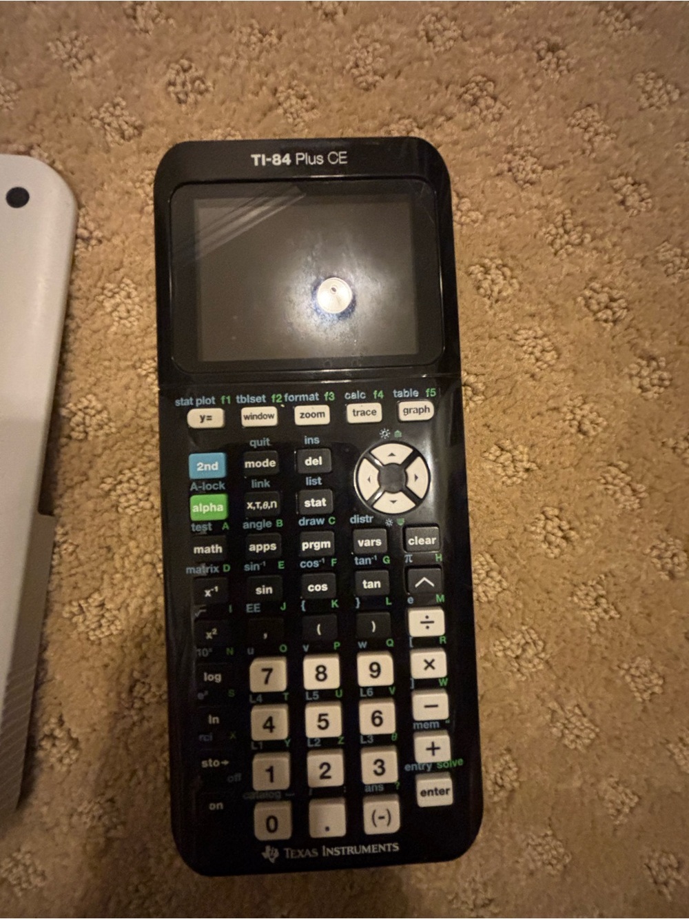 Texas Instruments Black TI-84 Plus CE Graphing Calculator-works!